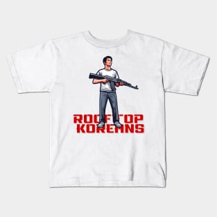 Rooftop Koreans Kids T-Shirt